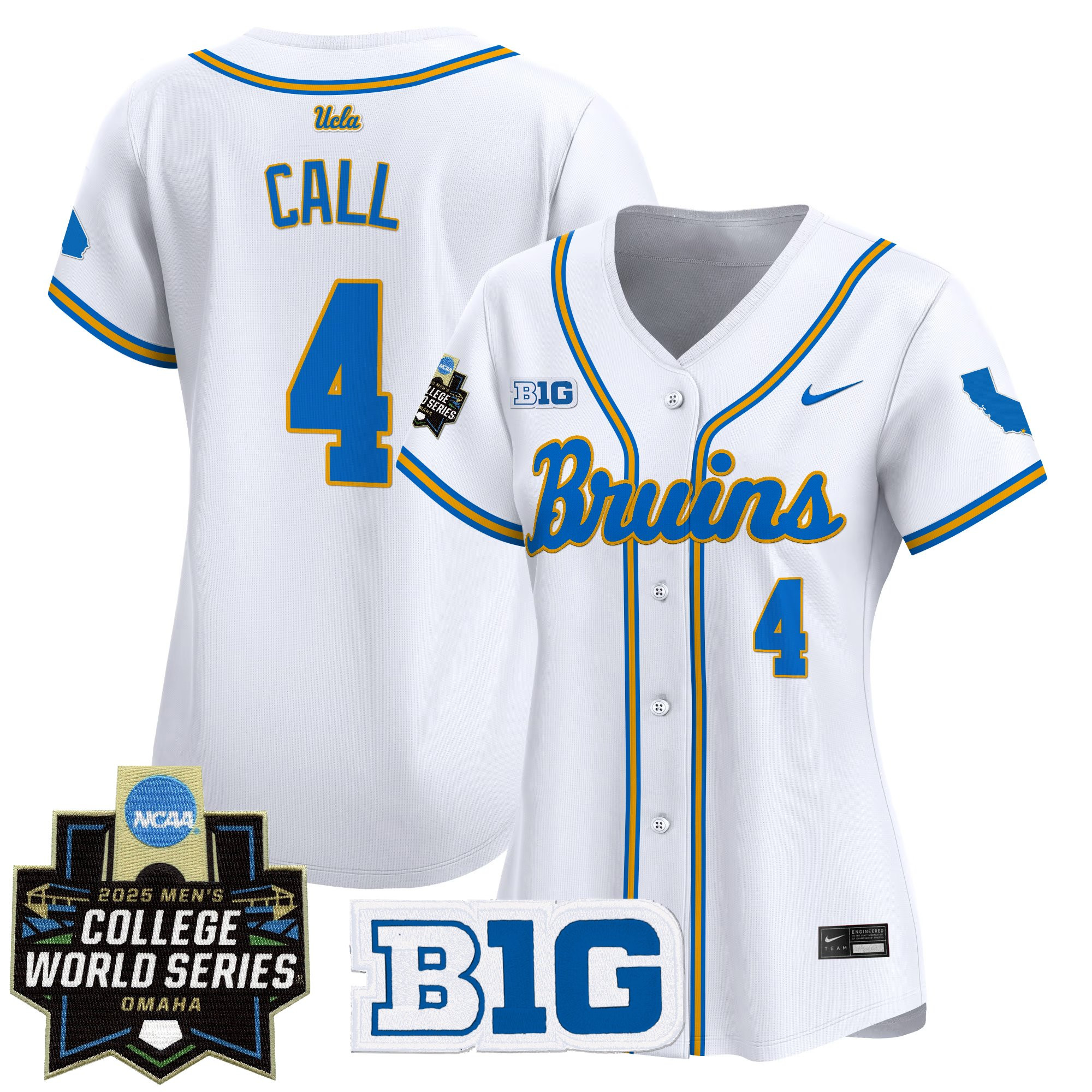 Women's UCLA Bruins 2025 World Series Vapor Premier Limited Jersey - All Stitched - Image 14