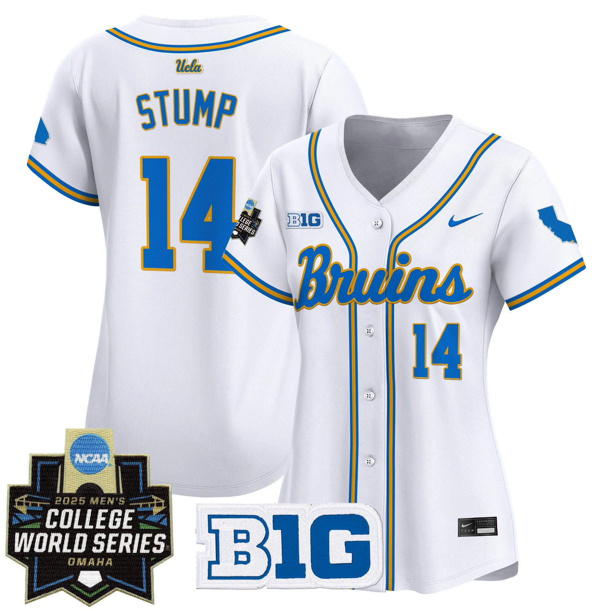 Women's UCLA Bruins 2025 World Series Vapor Premier Limited Jersey - All Stitched - Image 16