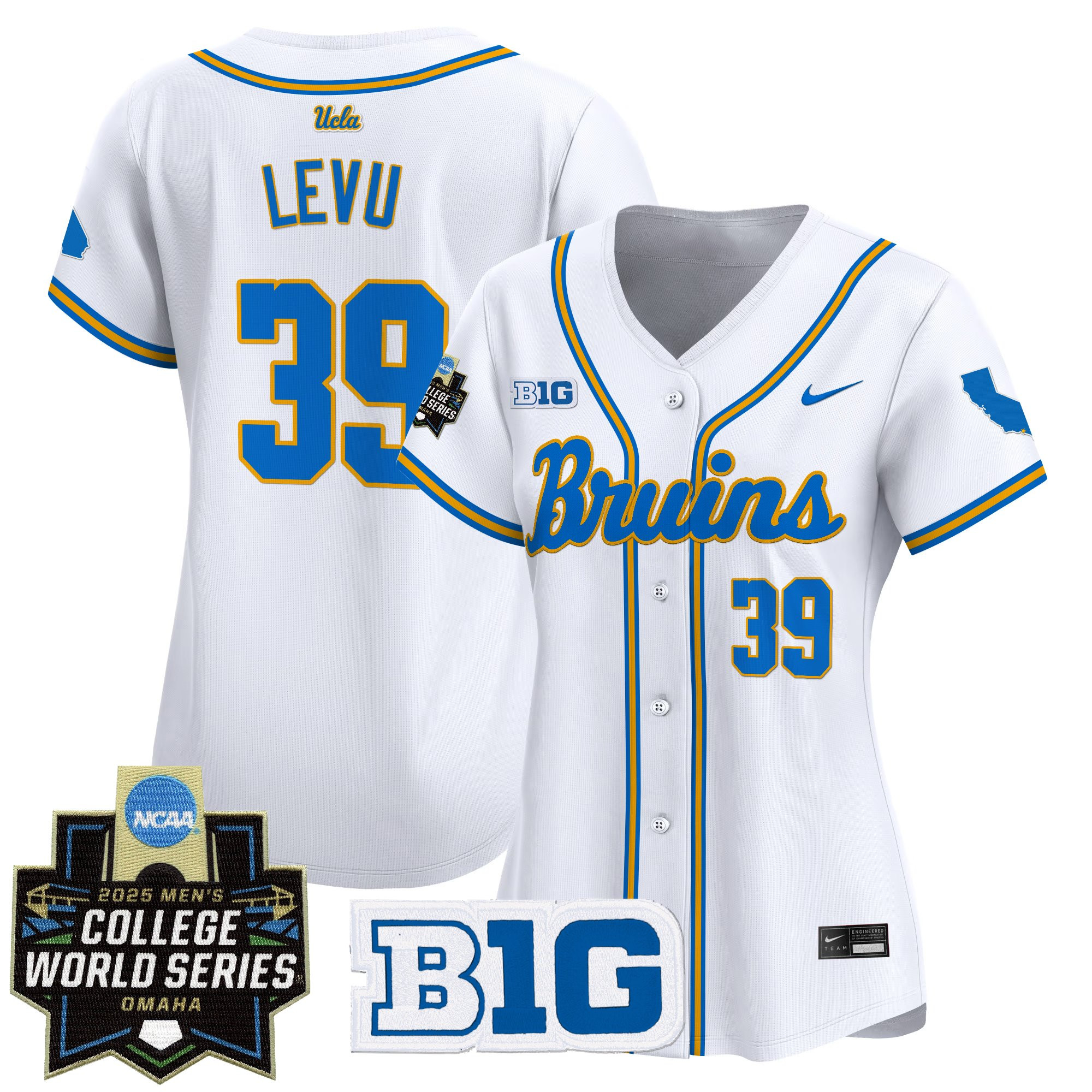 Women's UCLA Bruins 2025 World Series Vapor Premier Limited Jersey - All Stitched - Image 19