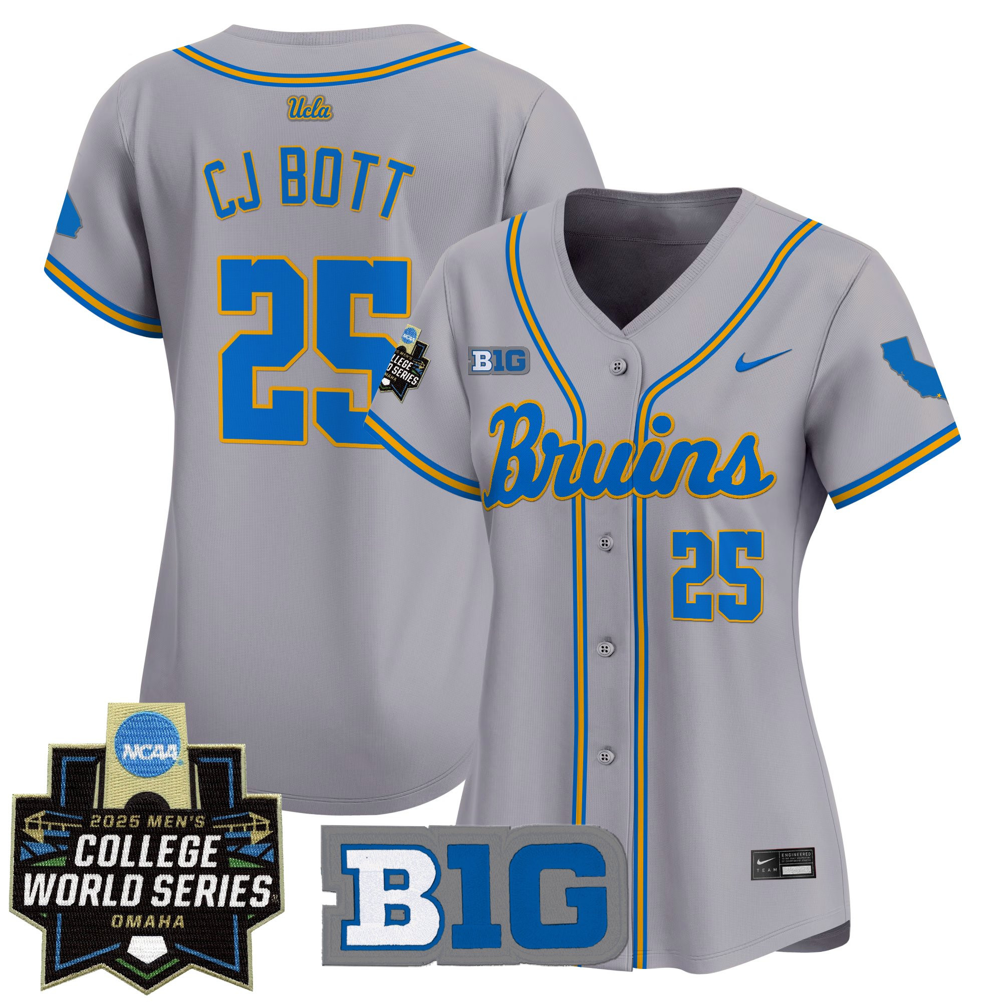 Women's UCLA Bruins 2025 World Series Vapor Premier Limited Jersey - All Stitched - Image 35