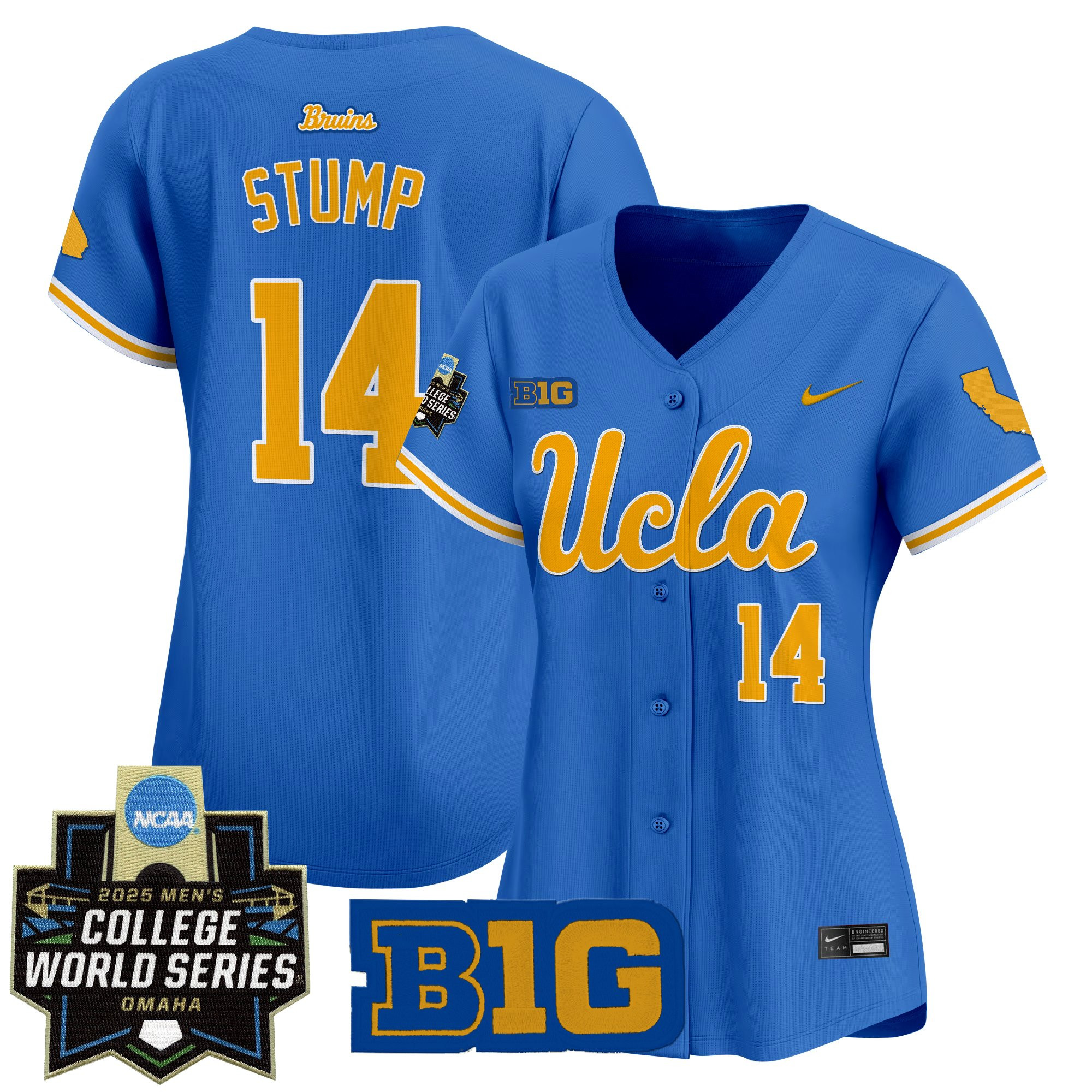 Women's UCLA Bruins 2025 World Series Vapor Premier Limited Jersey - All Stitched - Image 6