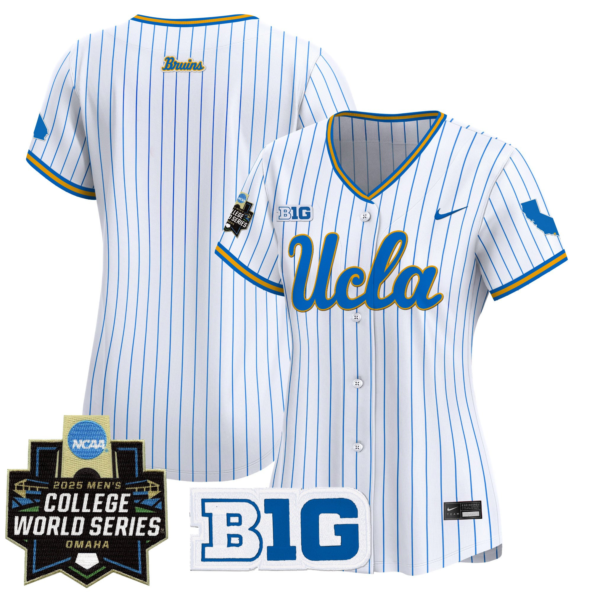 Women's UCLA Bruins 2025 World Series Vapor Premier Limited Jersey - All Stitched - Image 30