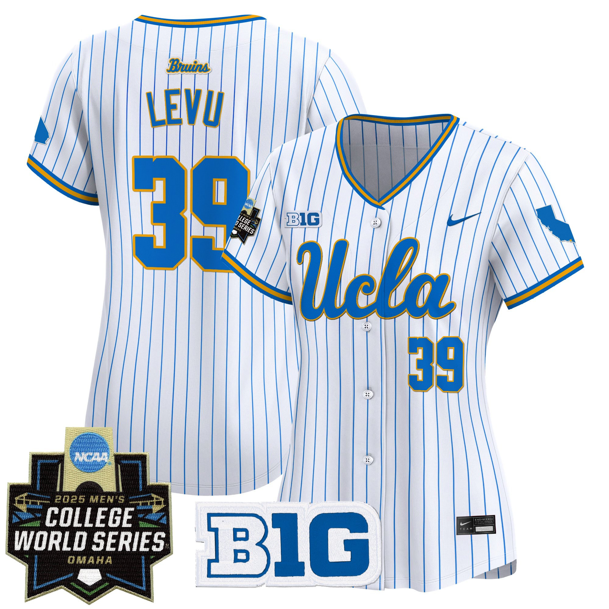 Women's UCLA Bruins 2025 World Series Vapor Premier Limited Jersey - All Stitched - Image 29