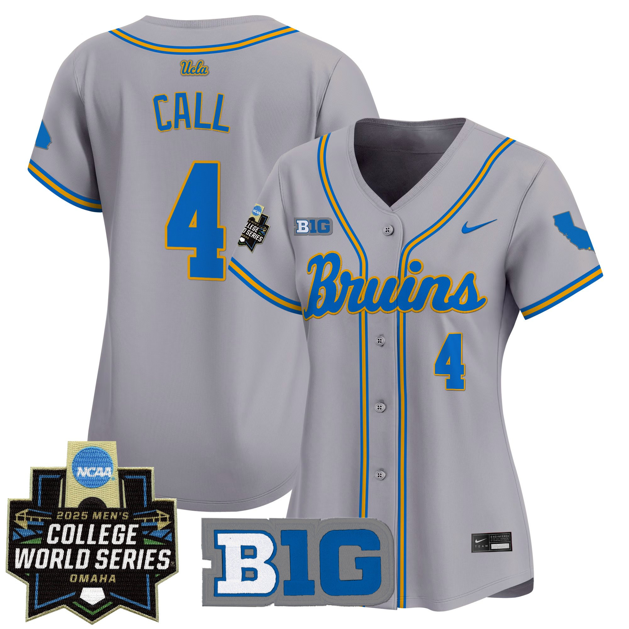 Women's UCLA Bruins 2025 World Series Vapor Premier Limited Jersey - All Stitched - Image 34