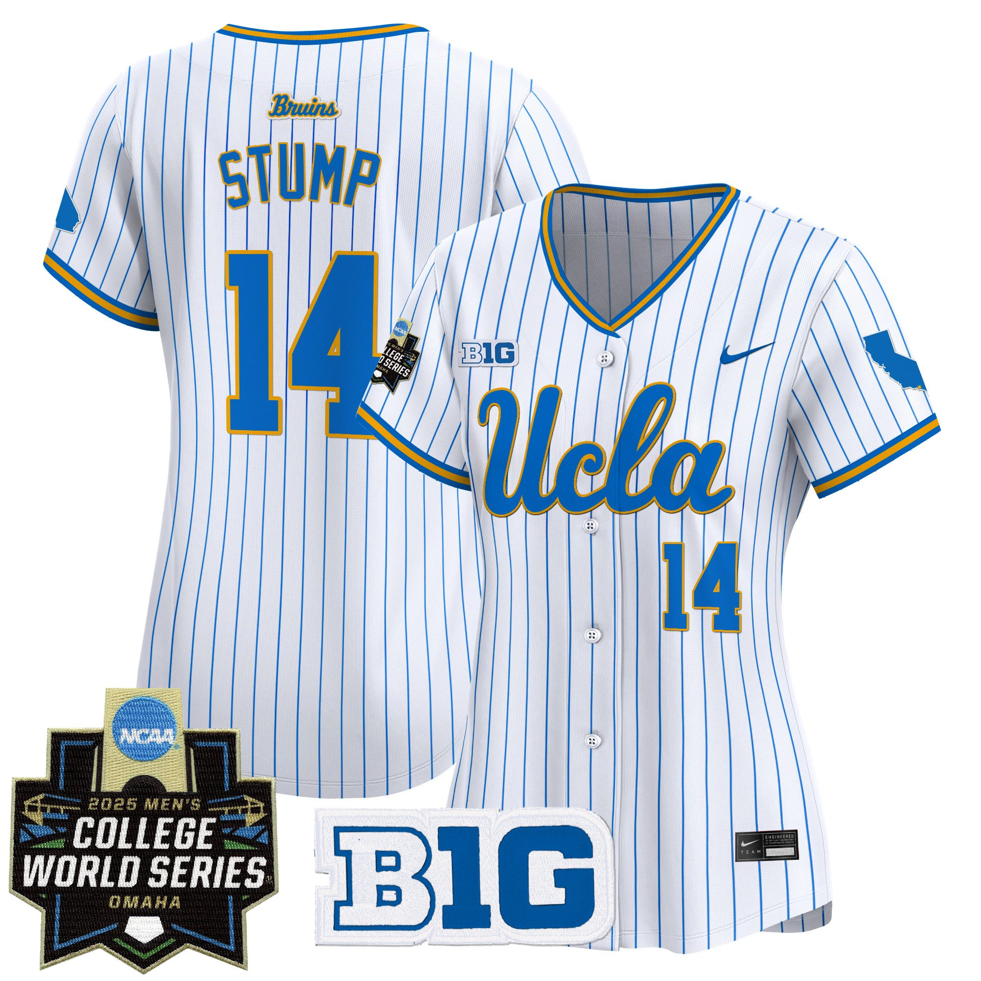 Women's UCLA Bruins 2025 World Series Vapor Premier Limited Jersey - All Stitched - Image 26
