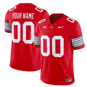 Ohio State Buckeyes 'Heritage Stripe' 2025/26 Vapor Limited Custom Jersey - All Stitched