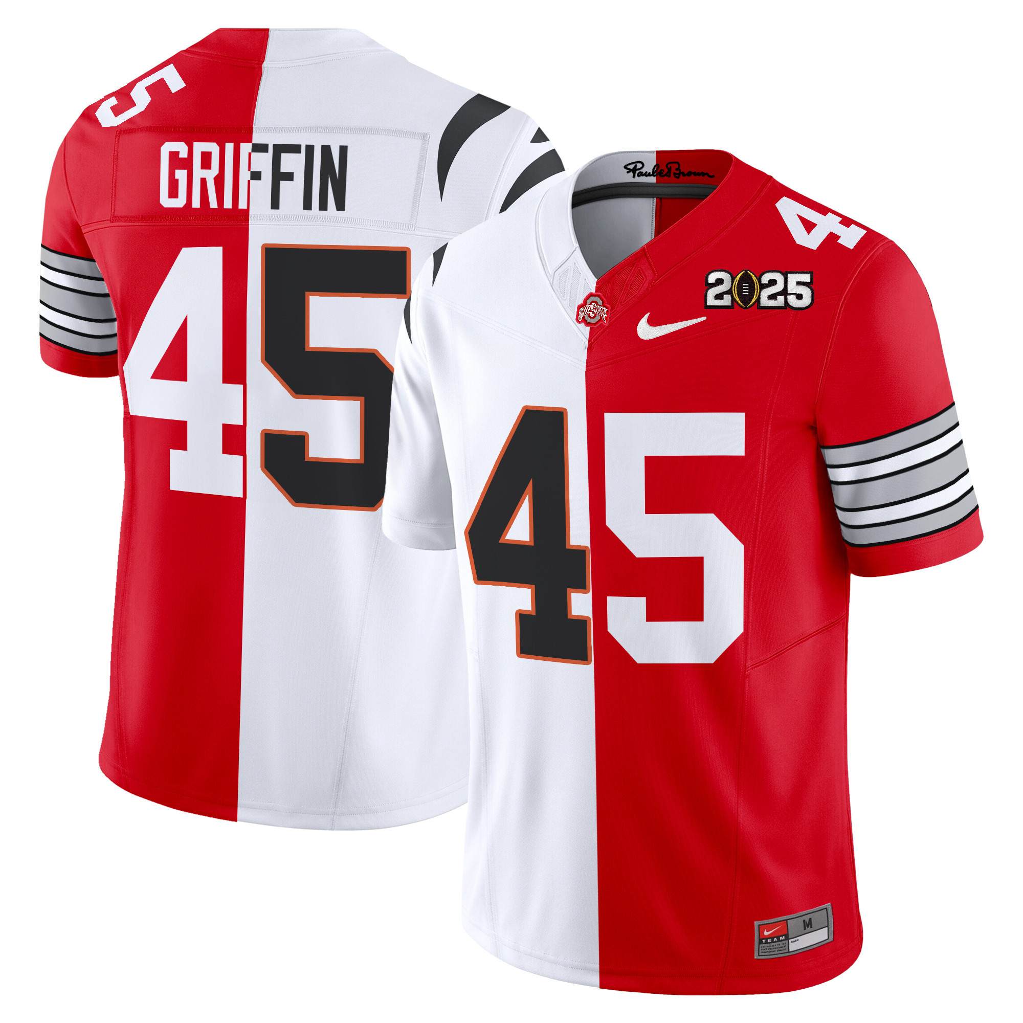 Ohio State Buckeyes 2025 Split Vapor Limited Jersey - All Stitched - Image 6