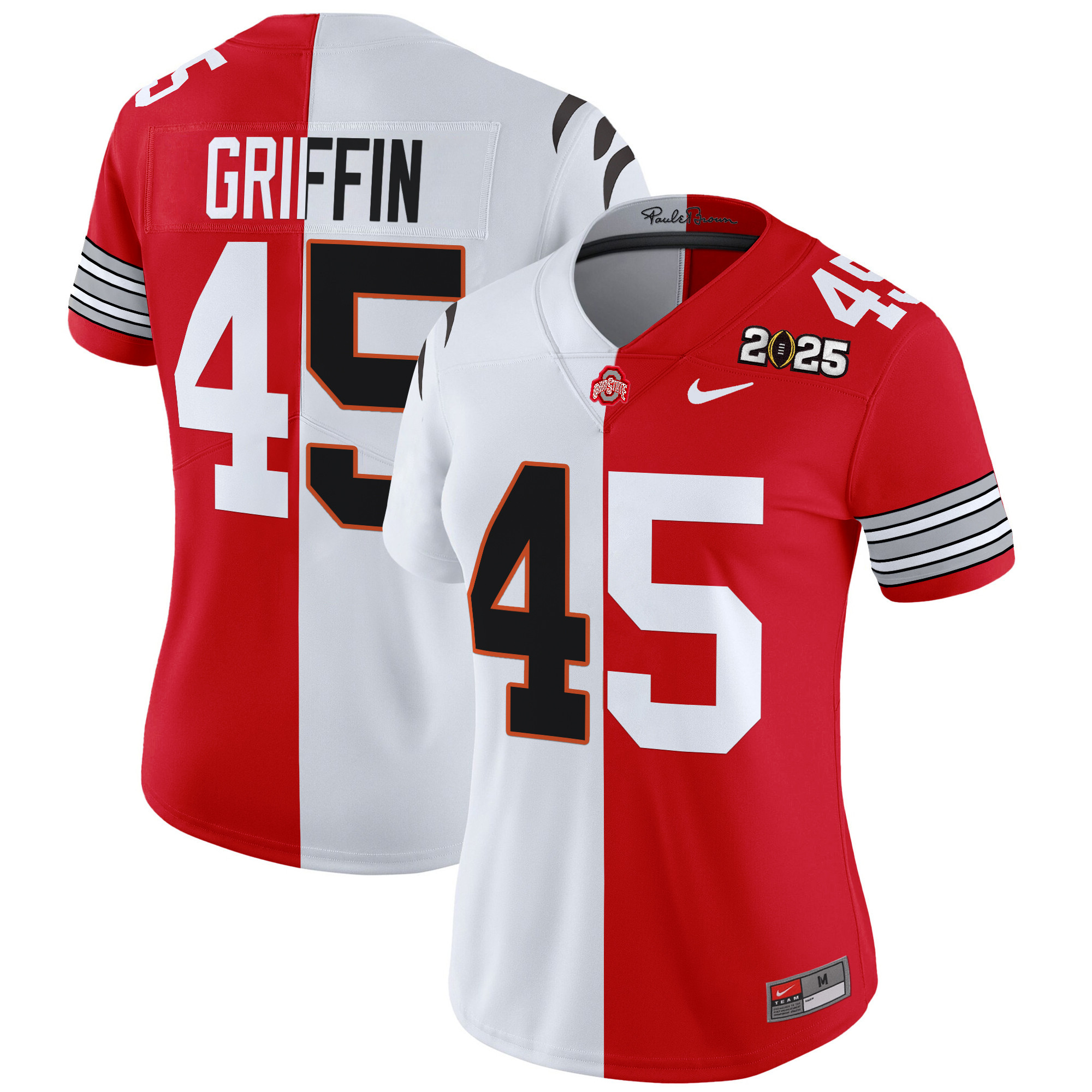 Ohio State Buckeyes 2025 Split Vapor Limited Jersey - All Stitched - Image 13