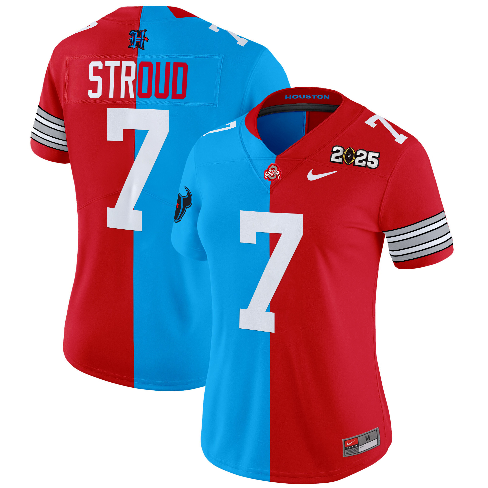 Ohio State Buckeyes 2025 Split Vapor Limited Jersey - All Stitched - Image 8