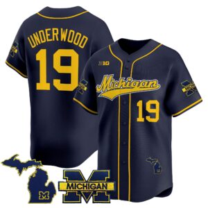 Men's Michigan Wolverines 2025 Vapor Baseball Jersey - All Stitched