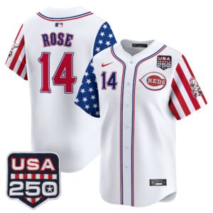 Men's Cincinnati Reds "America250 Edition" Vapor Premier Limited Jersey - All Stitched