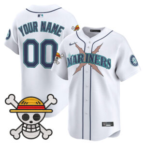 Seattle Mariners x One Piece Vapor Premier Limited Custom Jersey - Stitched