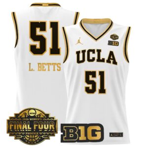 Men's size UCLA Bruins 2026 Women's Tournament Final Four Basketball Jersey - All Stitched