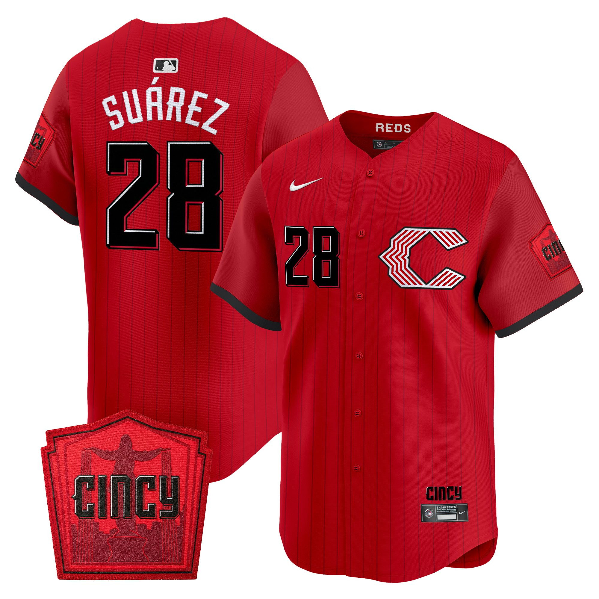 Cincinnati Reds 2026 City Connect Vapor Premier Limited Jersey - All Stitched - Image 10