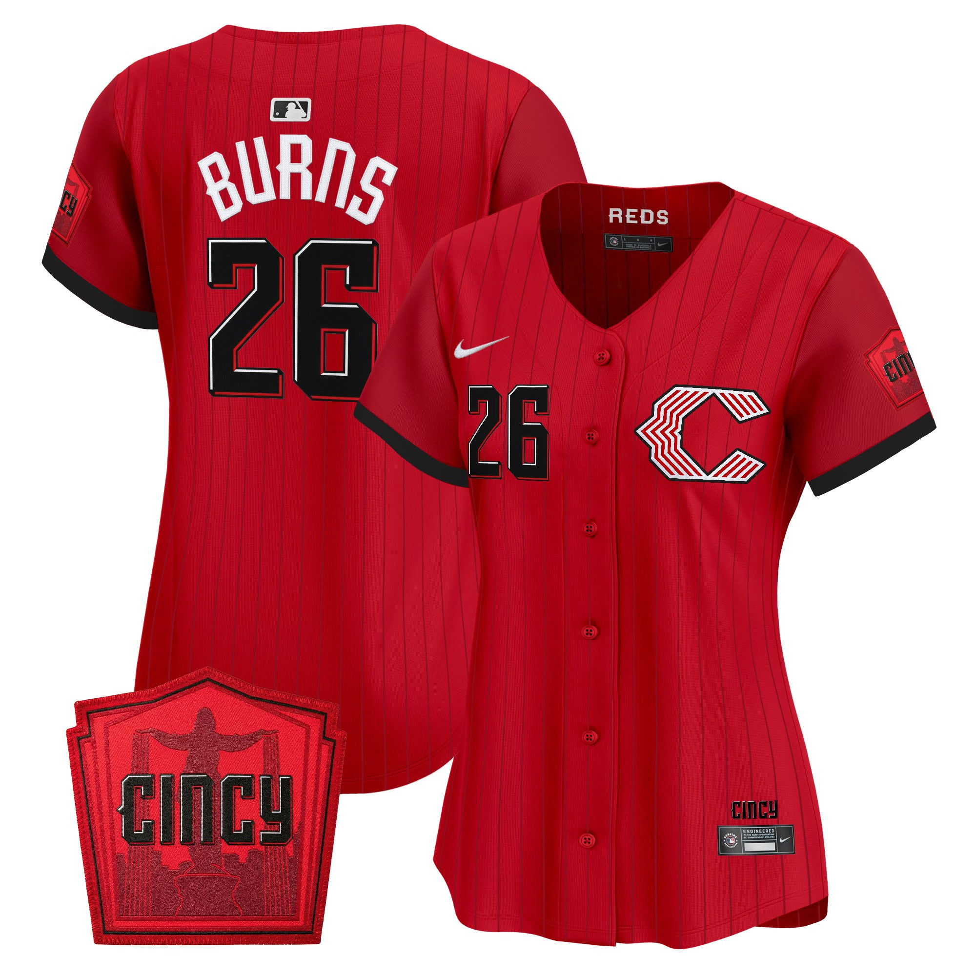Cincinnati Reds 2026 City Connect Vapor Premier Limited Jersey - All Stitched - Image 19