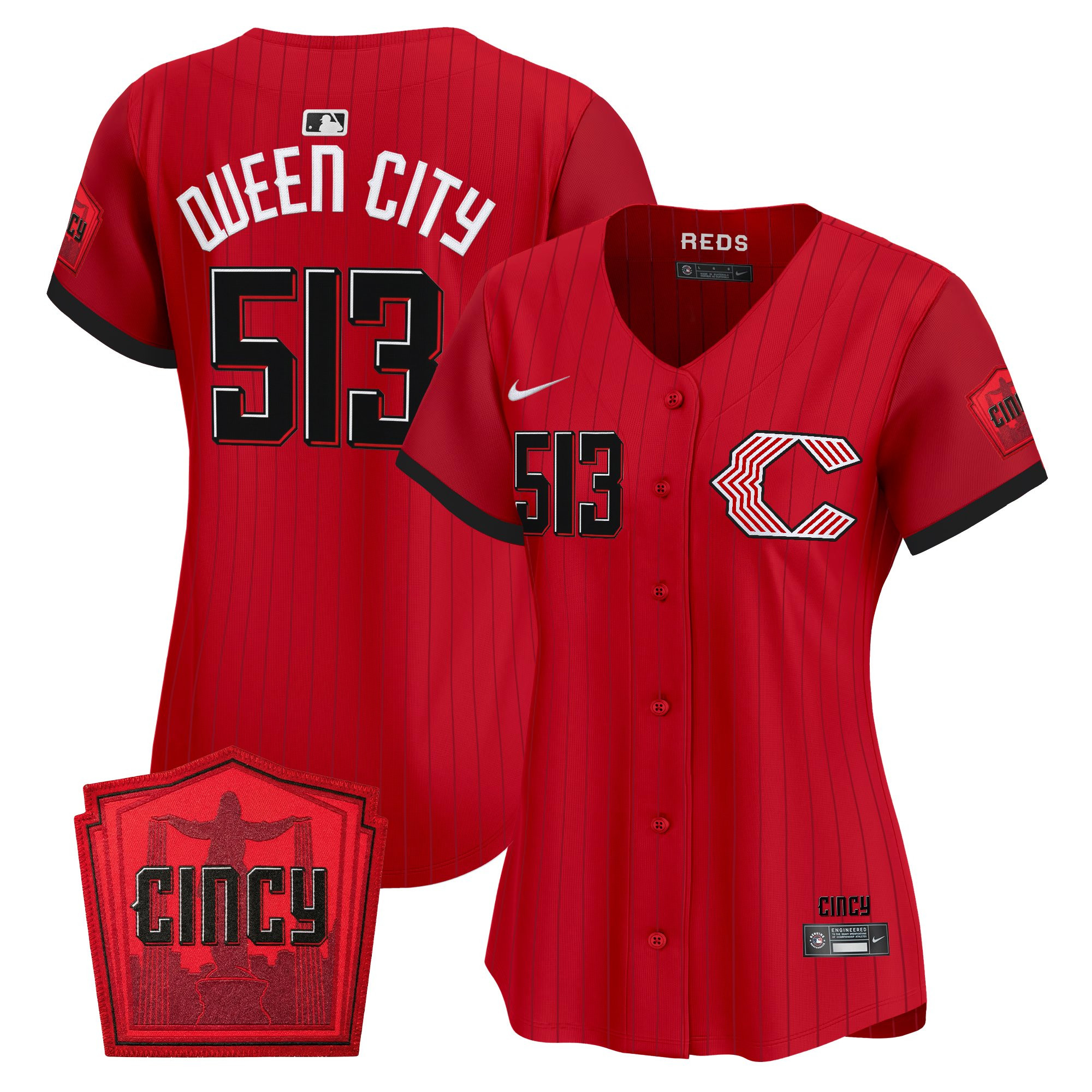 Cincinnati Reds 2026 City Connect Vapor Premier Limited Jersey - All Stitched - Image 13