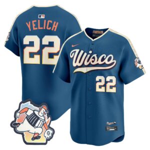 Milwaukee Brewers 2026 City Connect Vapor Premier Limited Jersey - All Stitched