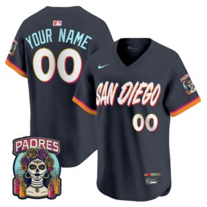 San Diego Padres 2026 City Connect Vapor Premier Limited Custom Jersey V2 - All Stitched