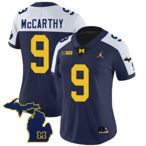 Women's Michigan Wolverines 2023 Special Jersey V2 - All Stitched