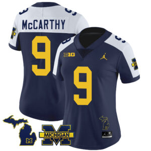Women's Michigan Wolverines 2023 Special Jersey V3 - All Stitched