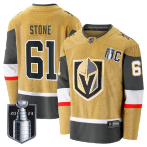 Men's Vegas Golden Knights 2023 Stanley Cup Final Jersey V2 - All Stitched