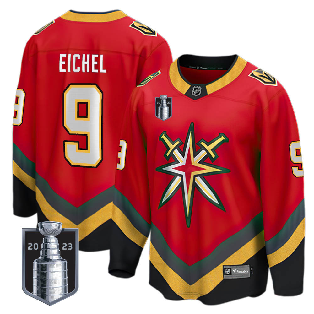 Men's Vegas Golden Knights 2023 Stanley Cup Final Jersey V2 - All Stitched - Image 32