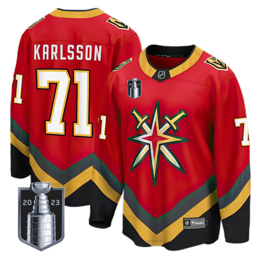 Men's Vegas Golden Knights 2023 Stanley Cup Final Jersey V2 - All Stitched - Image 33
