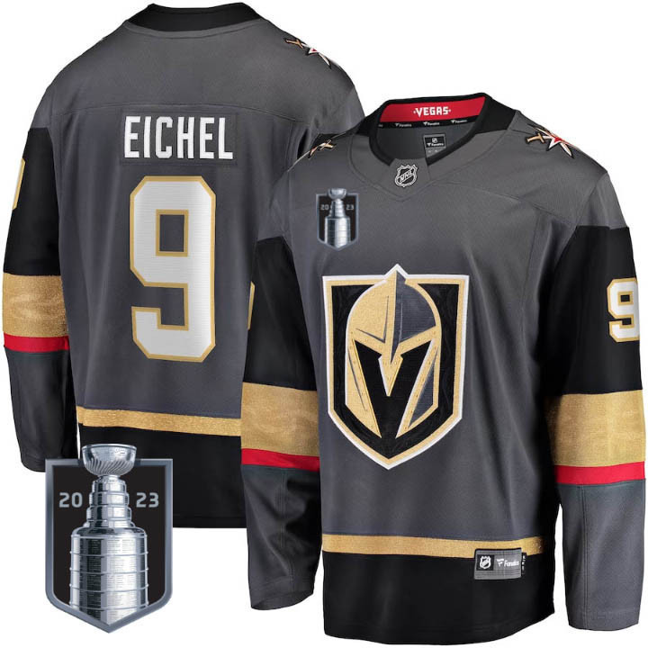 Men's Vegas Golden Knights 2023 Stanley Cup Final Jersey V2 - All Stitched - Image 17