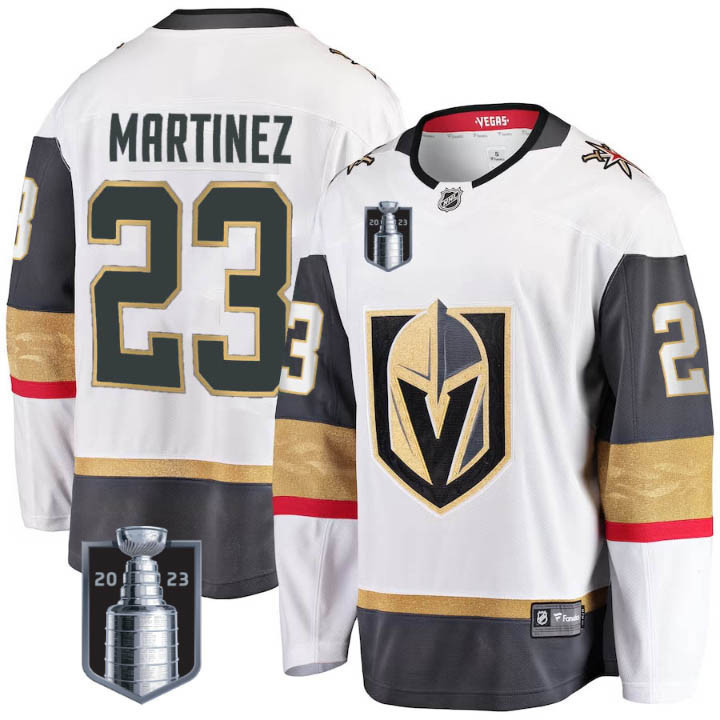 Men's Vegas Golden Knights 2023 Stanley Cup Final Jersey V2 - All Stitched - Image 24