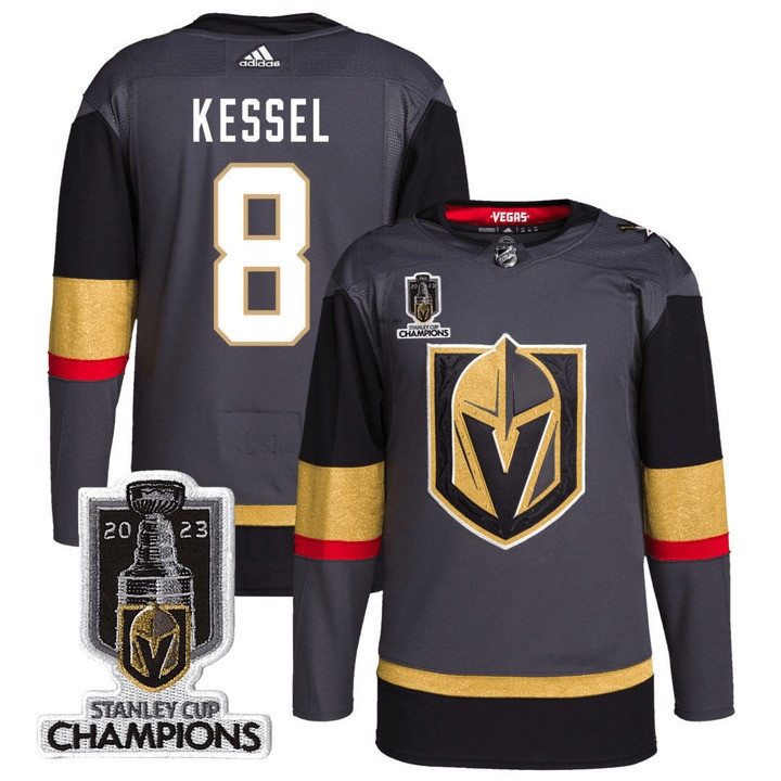 Men’s Vegas Golden Knights 2023 Stanley Champions Patch Jersey V2 – All Stitched - Image 11