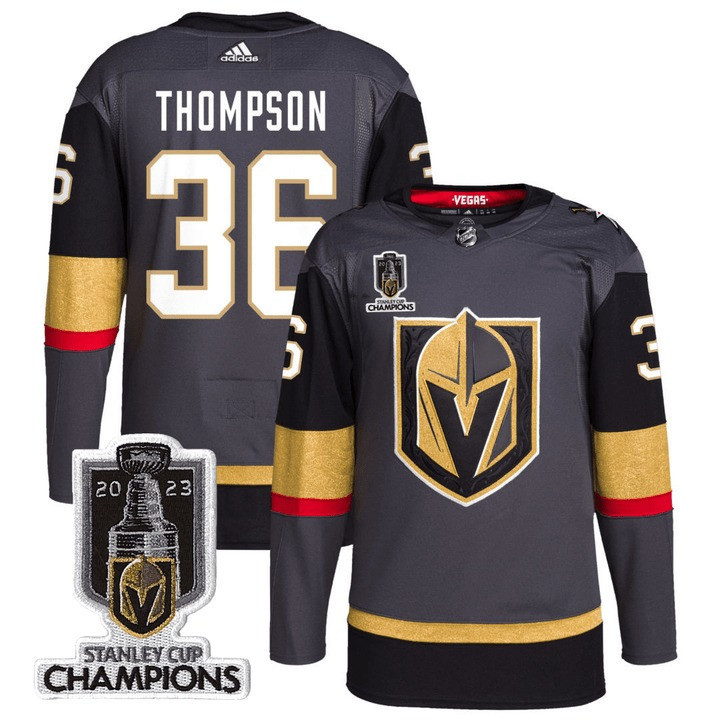 Men’s Vegas Golden Knights 2023 Stanley Champions Patch Jersey V2 – All Stitched - Image 12