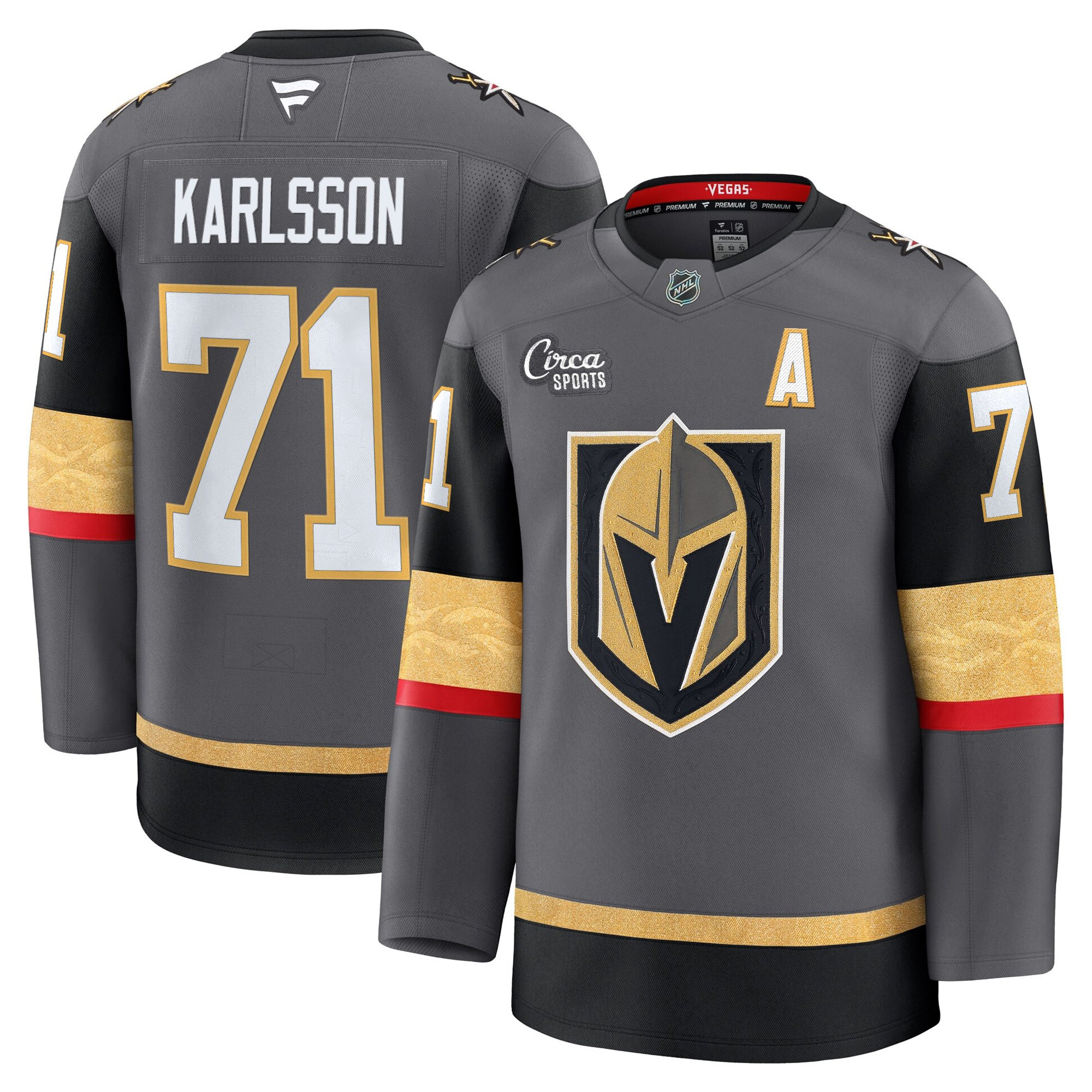 Men's Vegas Golden Knights Premium Jersey - All Stitched - Image 19
