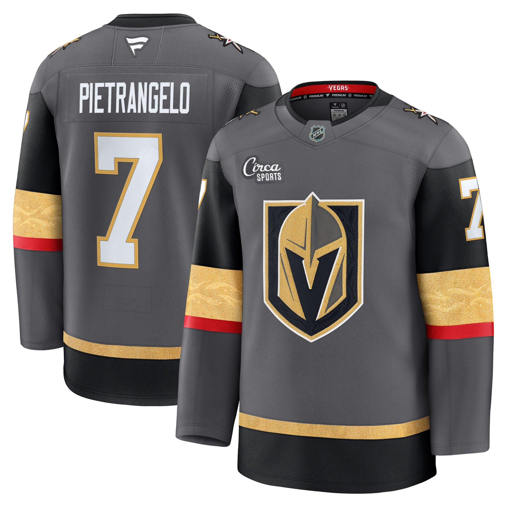 Men's Vegas Golden Knights Premium Jersey - All Stitched - Image 18