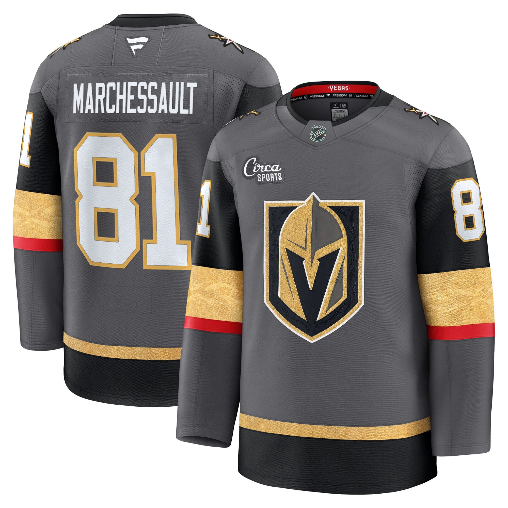 Men's Vegas Golden Knights Premium Jersey - All Stitched - Image 20