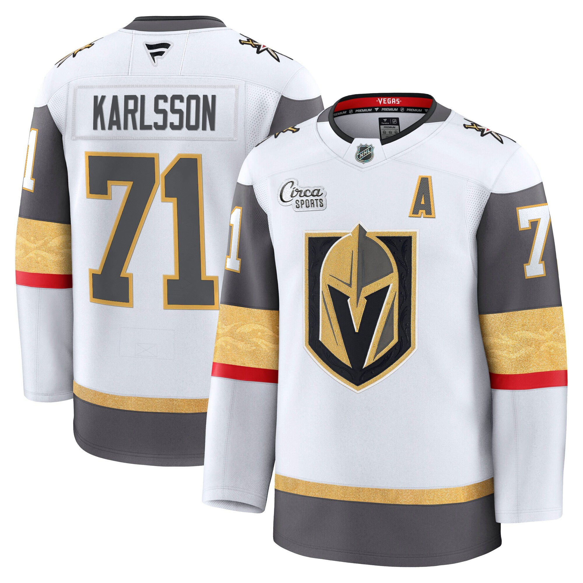 Men's Vegas Golden Knights Premium Jersey - All Stitched - Image 12