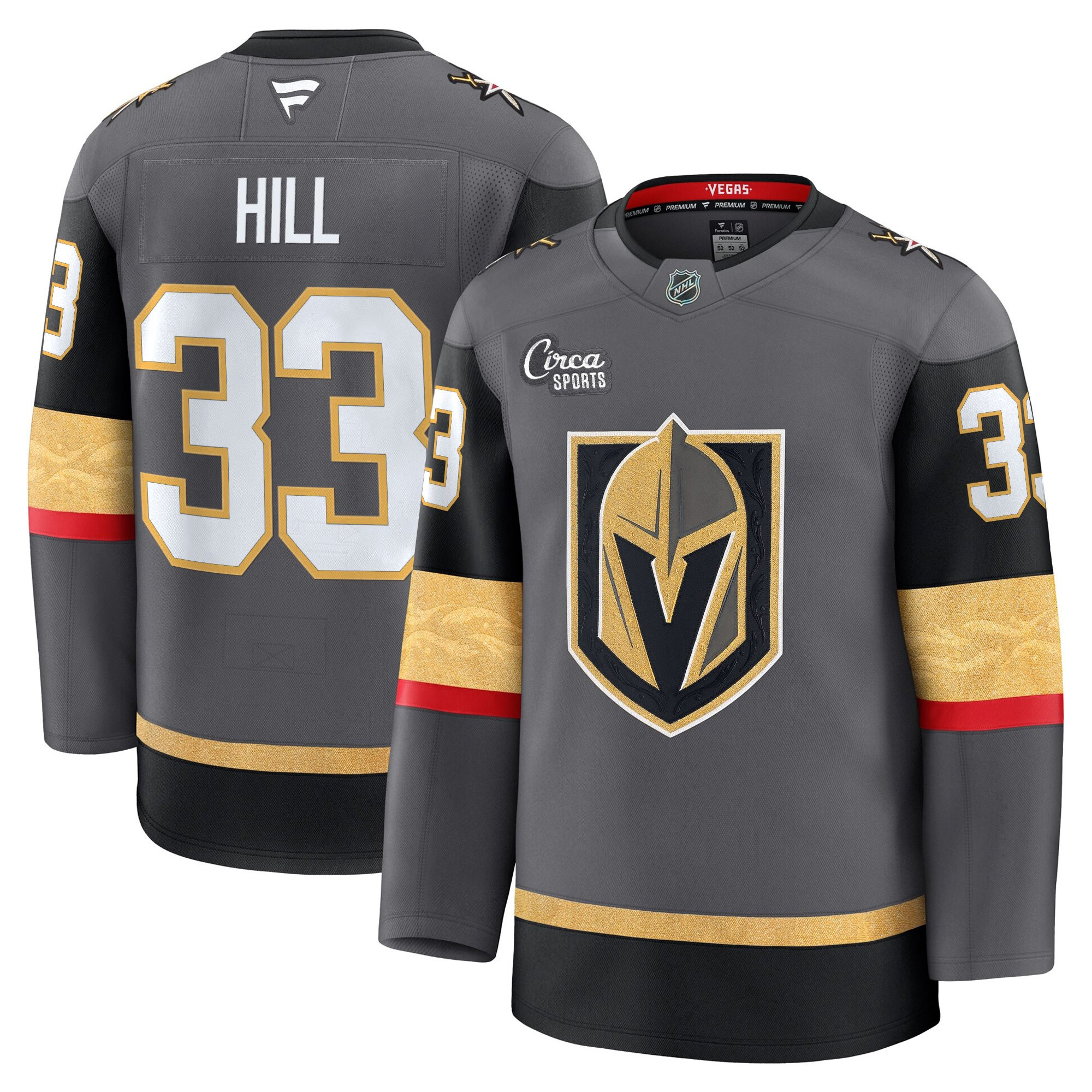 Men's Vegas Golden Knights Premium Jersey - All Stitched - Image 17