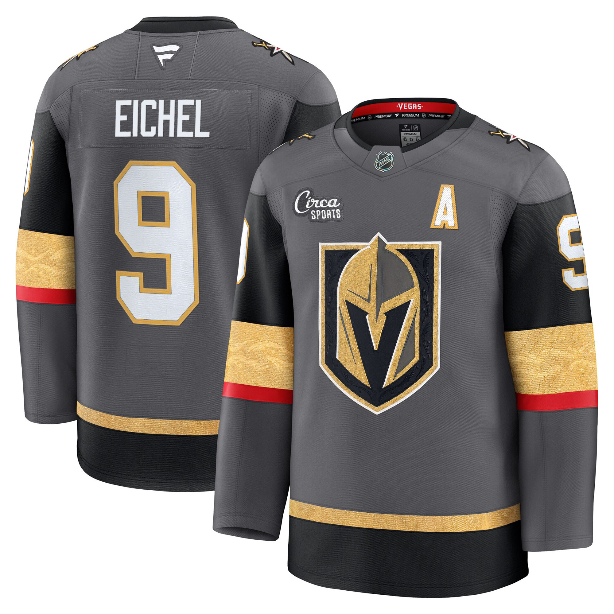 Men's Vegas Golden Knights Premium Jersey - All Stitched - Image 15
