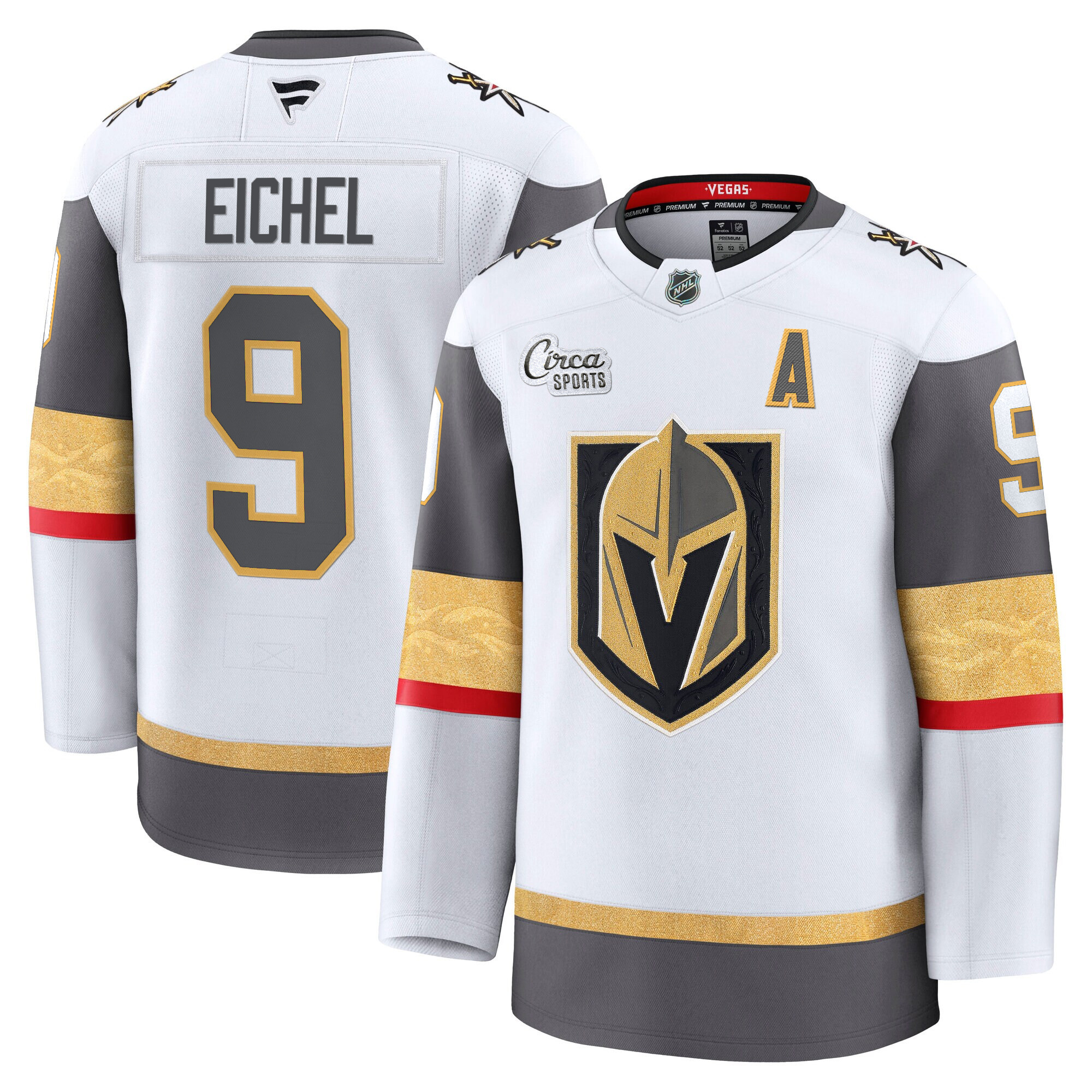 Men's Vegas Golden Knights Premium Jersey - All Stitched - Image 8