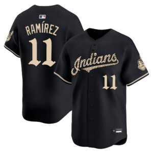 Cleveland Indians 'Halloween Mummy Edition' Vapor Premier Limited Jersey - Stitched