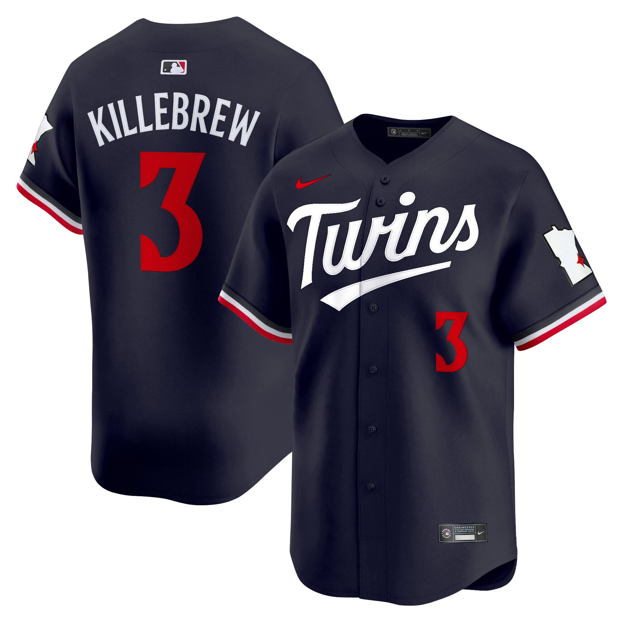 Men’s Minnesota Twins 2026 Vapor Premier Limited Jersey - All Stitched - Image 8