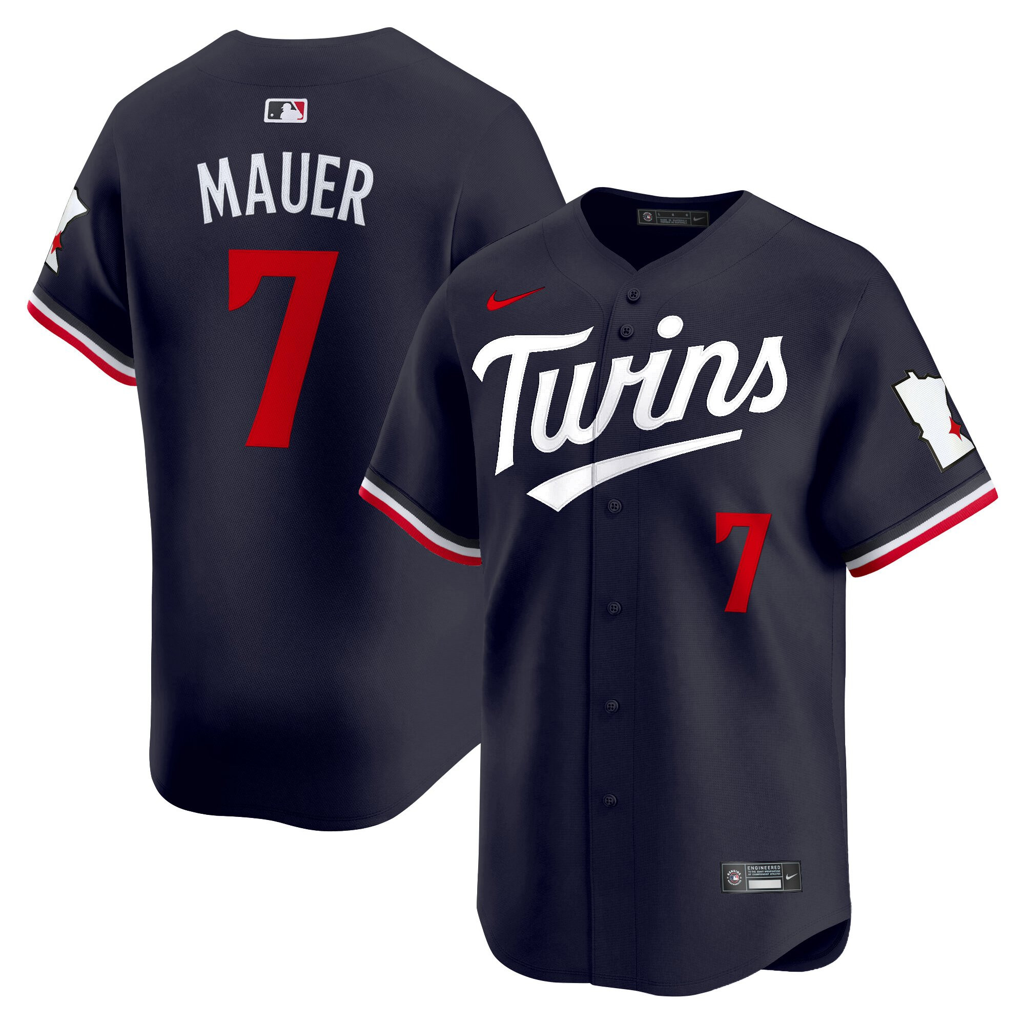 Men’s Minnesota Twins 2026 Vapor Premier Limited Jersey - All Stitched - Image 7