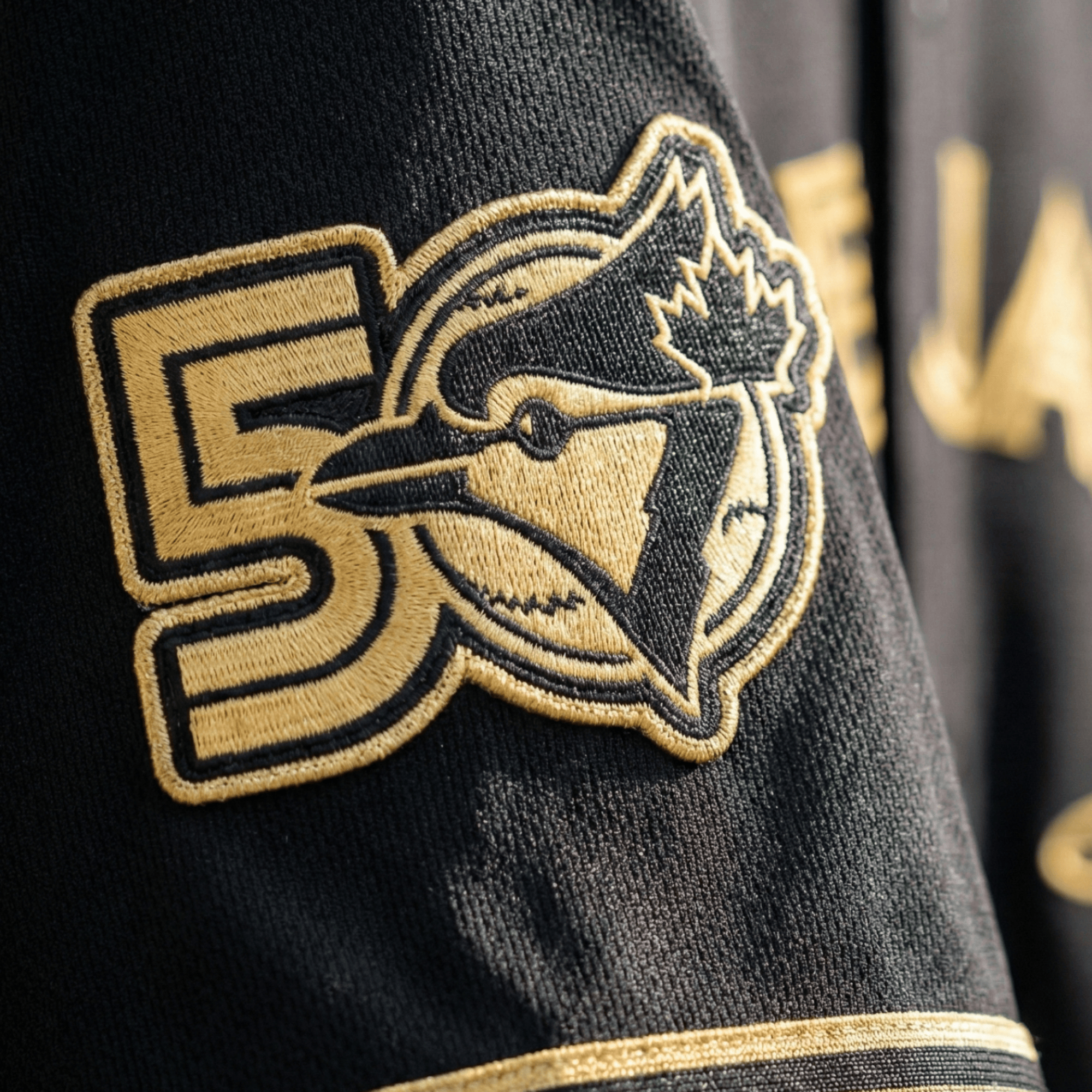 Men's Toronto Blue Jays 50 Seasons Patch Vapor Premier Limited Jersey - All Stitched - Image 5