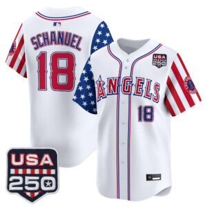 Men's Los Angeles Angels "America250 Edition" Vapor Premier Limited Jersey - All Stitched