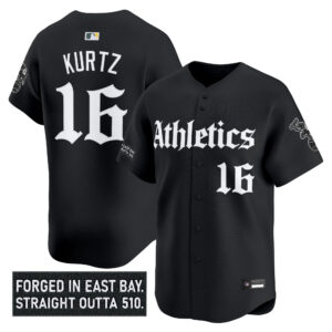 Men's Athletics 'Gothic East Bay Edition' Vapor Premier Limited Jersey - All Stitched
