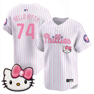 Unisex Philadelphia Phillies Hello Kitty Vapor Premier Limited Jersey – All Stitched
