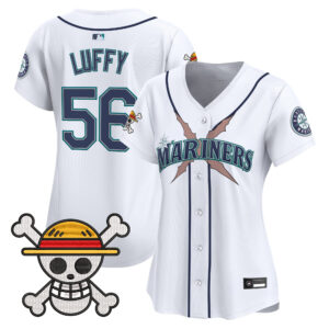 Women's Seattle Mariners x One Piece Vapor Premier Limited Jersey - Stitched