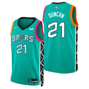 Tim Duncan San Antonio Spurs Jersey Collection - All Stitched