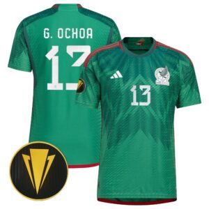 Men's Mexico National 2023 Gold Cup Champions Jersey