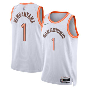 Victor Wembanyama San Antonio Spurs City Edition Jersey 2024 - All Stitched
