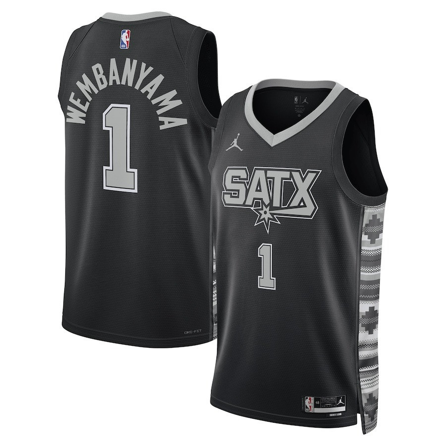 Victor Wembanyama San Antonio Spurs Swingman Jersey - All Stitched - Image 3